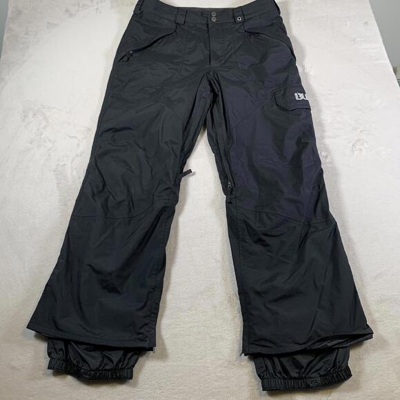 Burton‎ Poacher Pants Mens Large Black DRYRIDE Snowboard Ski Waterproof Winter - Picture 1 of 16